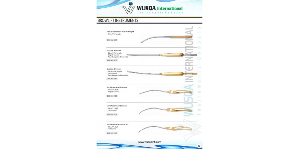 Endoscopic Browlift Instruments